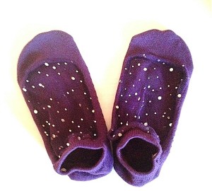 Shashi socks. STAR style in Sugar Plum.