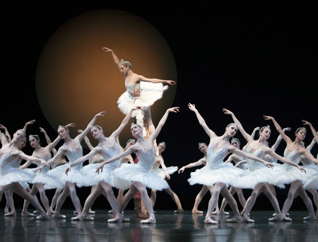 PNB's Swan Lake, Jessika front right, Photo by Angela Sterling Photography