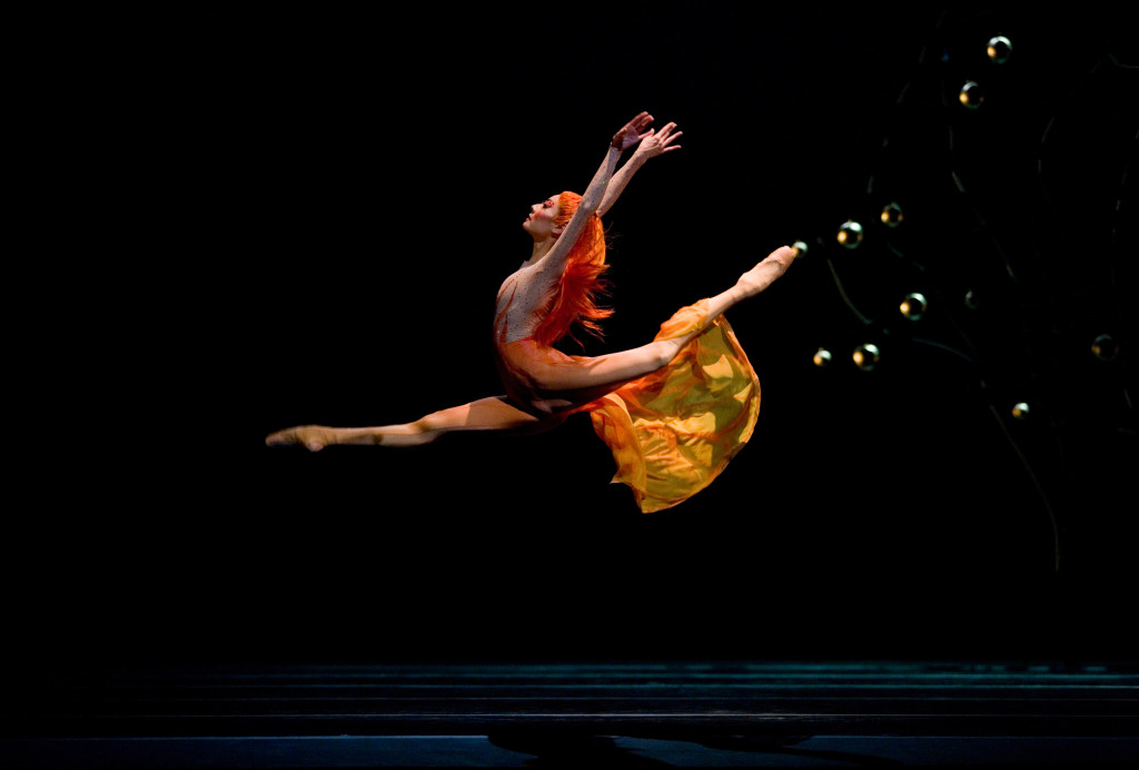 Yuan Yuan Tan in Yuri Possokhov’s "Firebird". Photo by Erik Tomasson, courtesy of San Francisco Ballet.