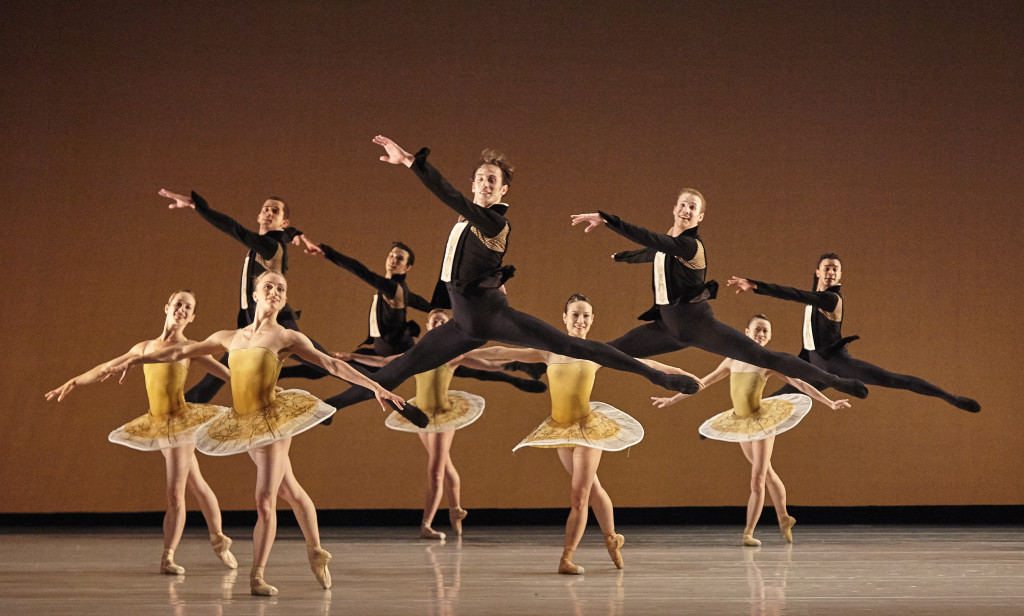 Atlanta Ballet in "Classical Symphony." Photo by Kim Kenney.
